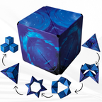 Blitzhaus Magiczna Kostka Blue Space | Magnetyczna Układanka 3D