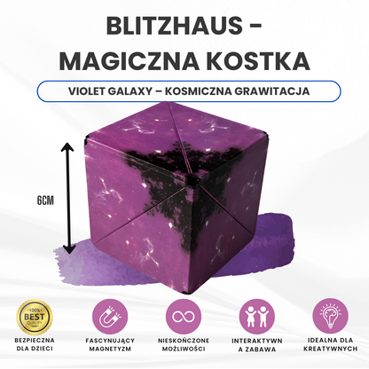Blitzhaus Magiczna kostka - Violet Galaxy