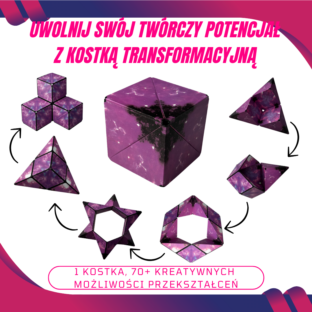 Blitzhaus Magiczna kostka - Violet Galaxy