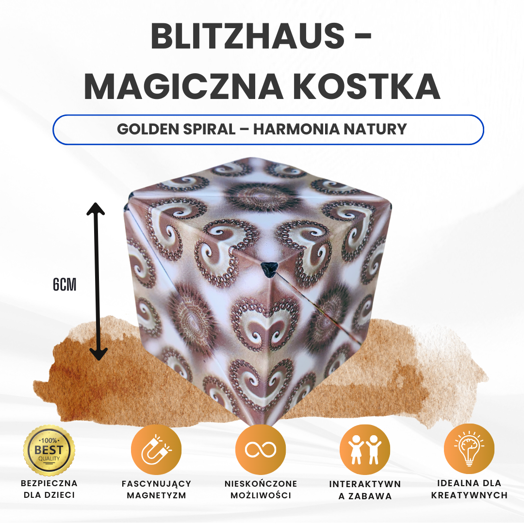 Blitzhaus Magiczna kostka - Golden Spiral