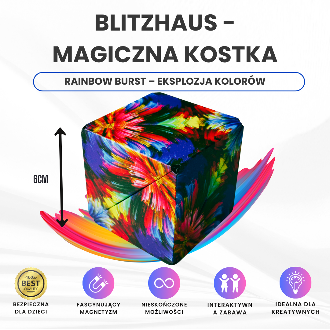 Blitzhaus Magiczna kostka - Rainbow Burst